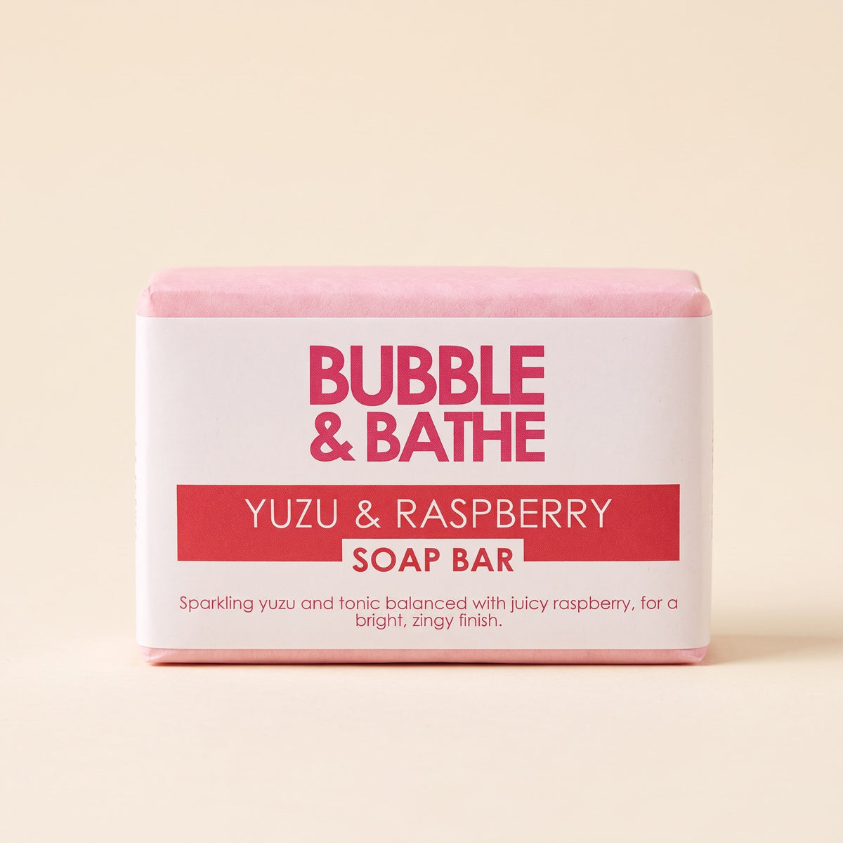 Yuzu & Raspberry Soap Bar wholesale by Bubble and Bathe, photo 3