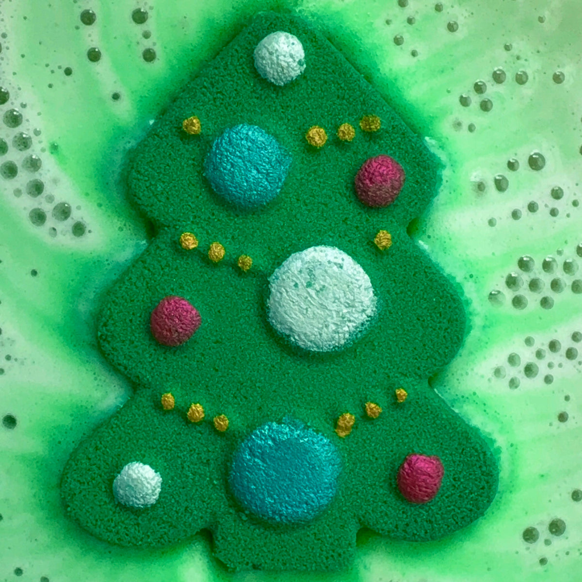 Christmas Tree Shaped Bath Bomb wholesale by Bubble and Bathe, photo 2