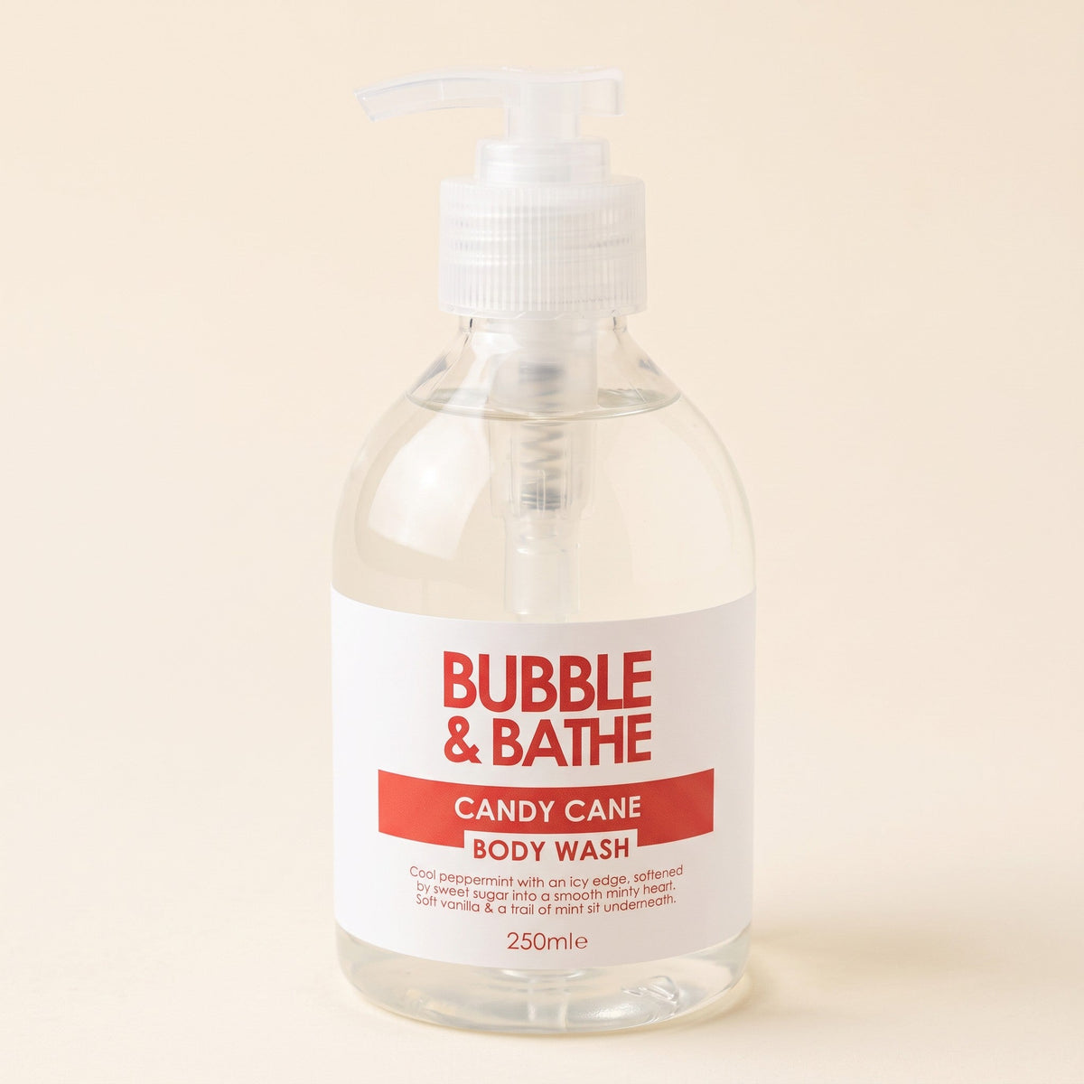 Candy Cane Body Wash wholesale by Bubble and Bathe
