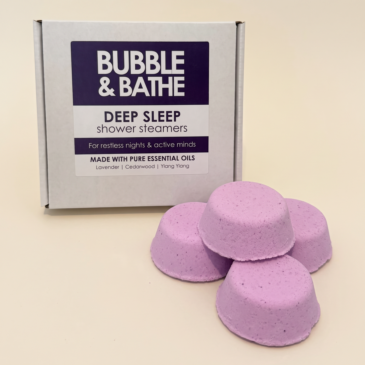 Deep Sleep Shower Steamers wholesale by Bubble and Bathe, photo 2