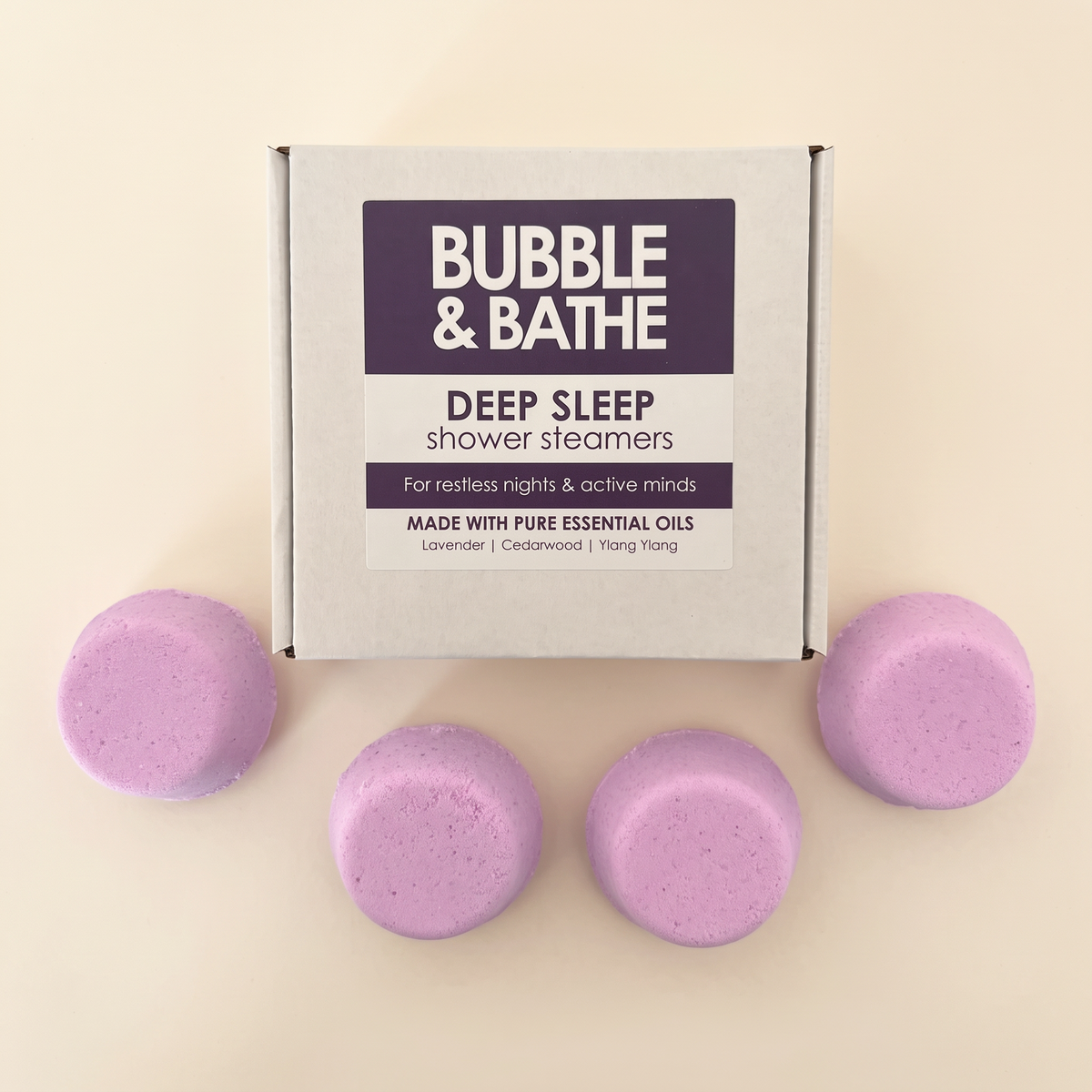Deep Sleep Shower Steamers wholesale by Bubble and Bathe, photo 3