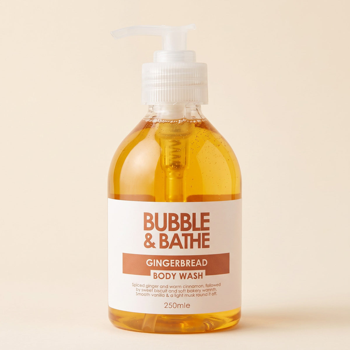 Gingerbread Body Wash wholesale by Bubble and Bathe