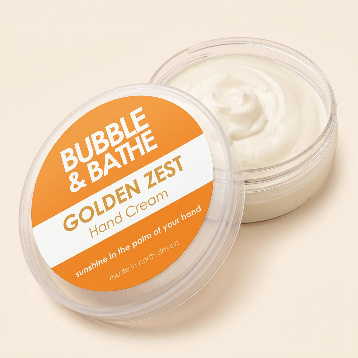 Golden Zest Hand Cream wholesale by Bubble and Bathe, photo 1