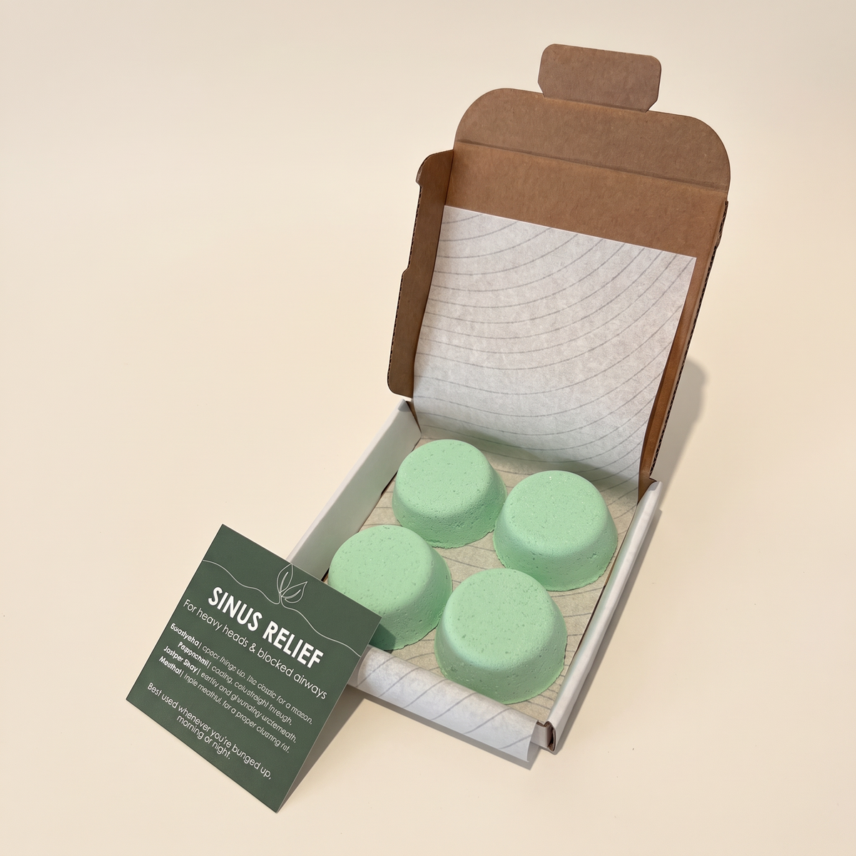 Sinus Relief Shower Steamers wholesale by Bubble and Bathe, photo 5