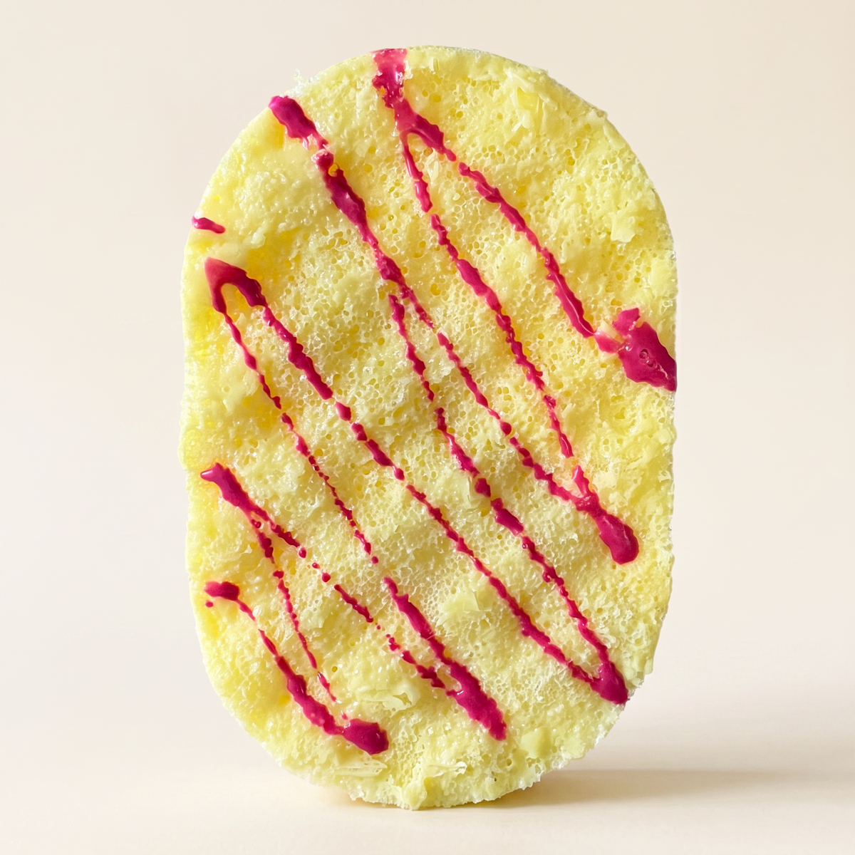 Yuzu & Raspberry Soap Sponge wholesale by Bubble and Bathe